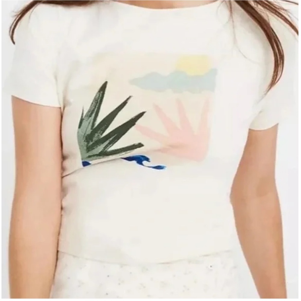 Madewell succulents print tee - Picture 2 of 7